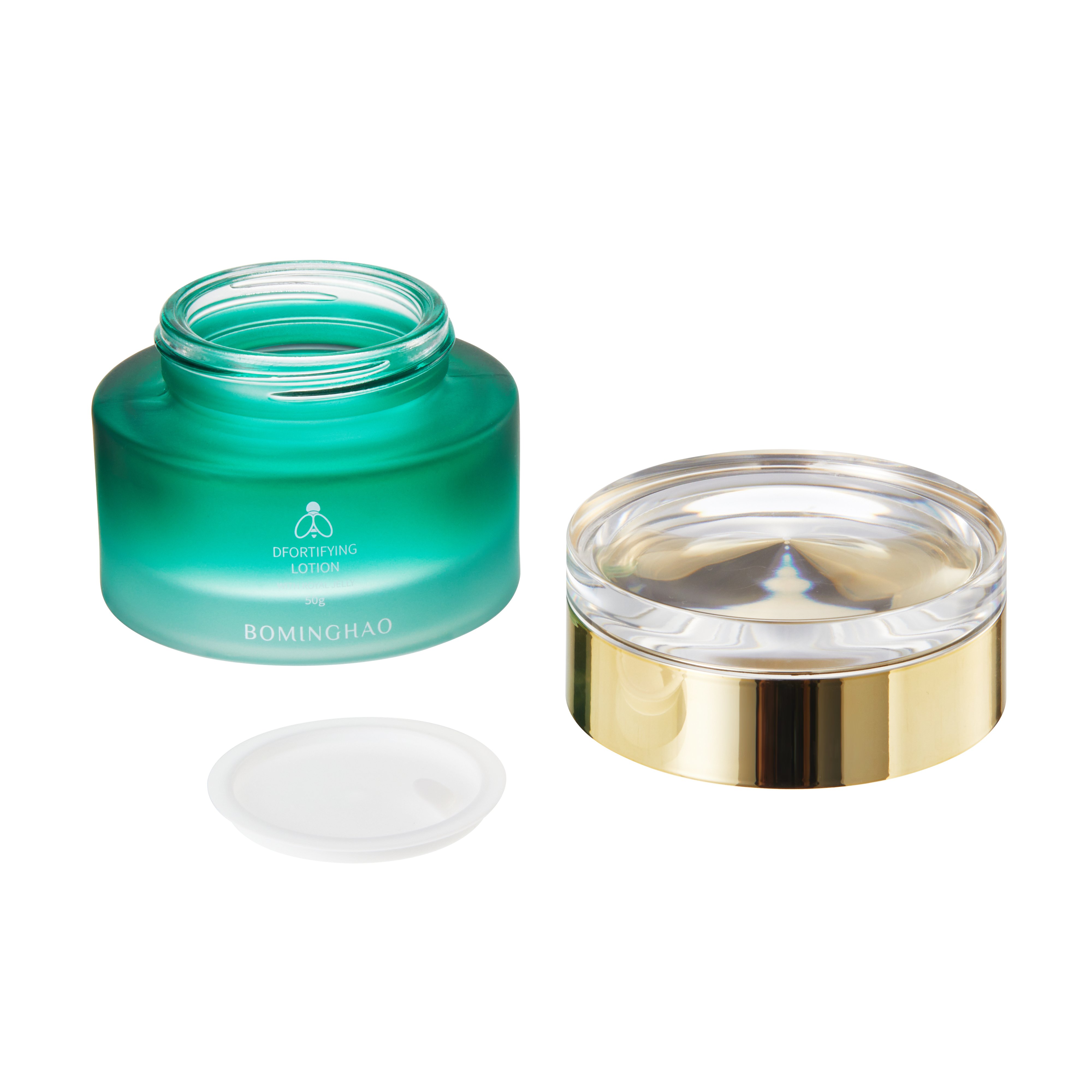 China Glass Packaging Glass Bottle Suppliers OEM ODM OBM Wholesale Price luxury 40ml 100ml Cosmetic Skincare Bottles Set