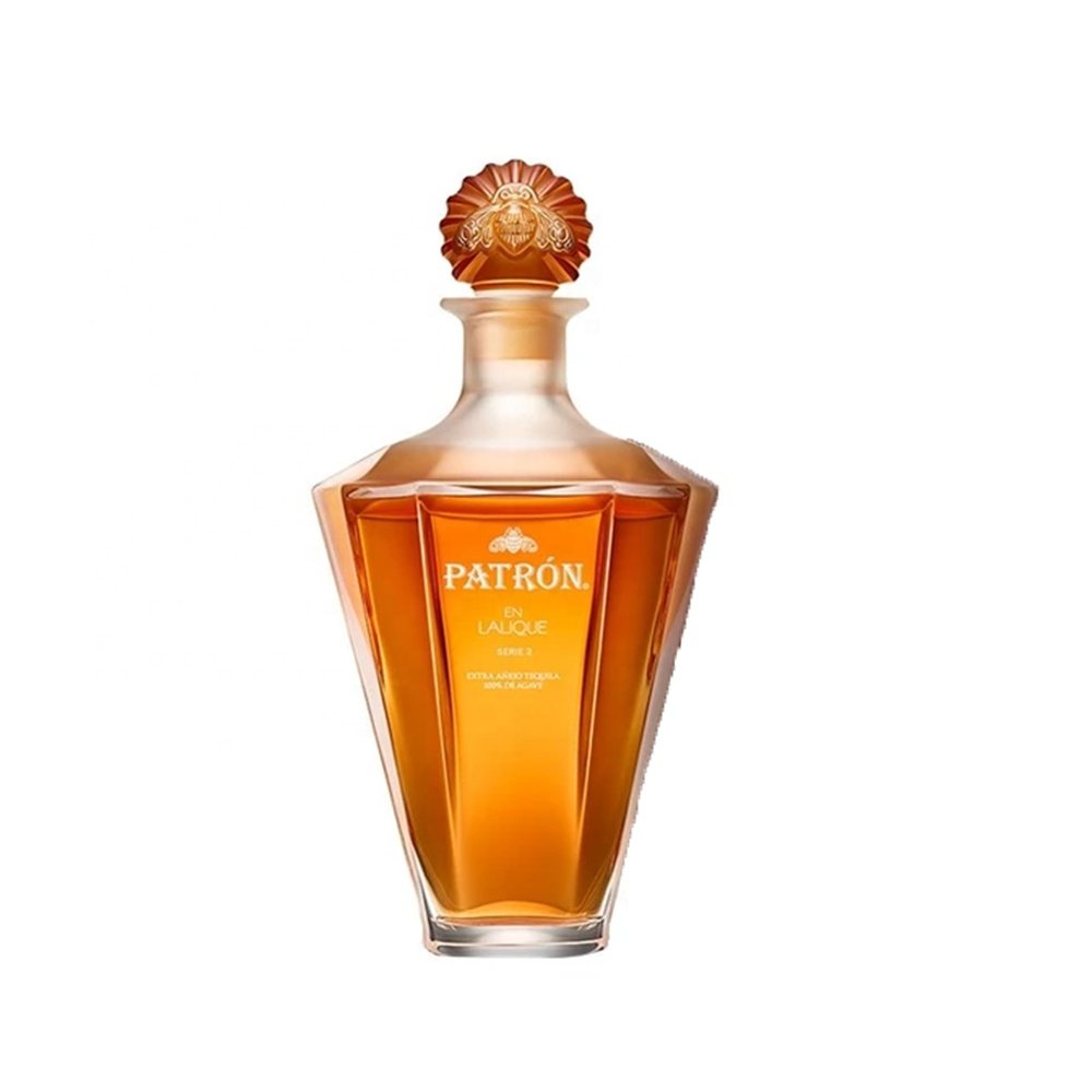 Factory direct sales personalized unique patron tequila cocktail glass bottle