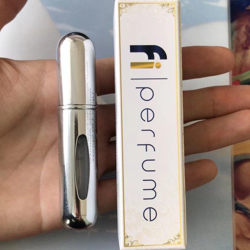 Popular 5ml 8ml mixed colors portable spray bottles aluminum shell perfume spray Bottles refillable atomizer