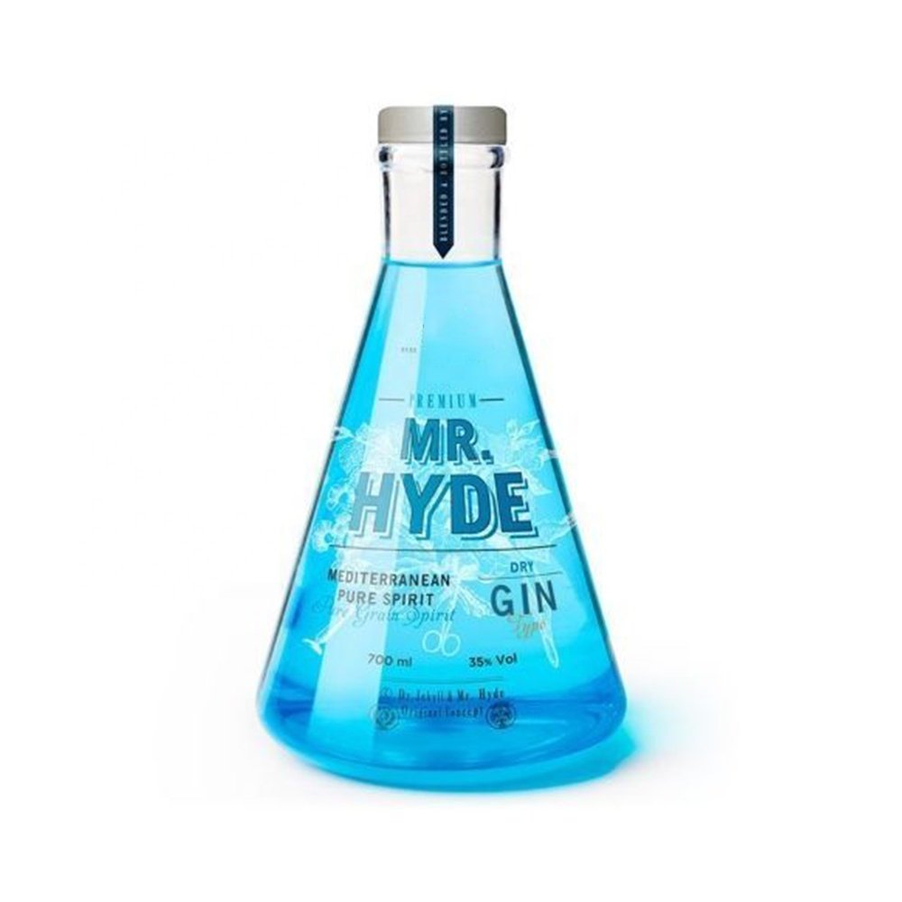 Gin Factory Direct Sales Lab Feeling Conical Flask Tonic Glass Bottle 200ml 70cl Cork Beverage Ruiyao Decal