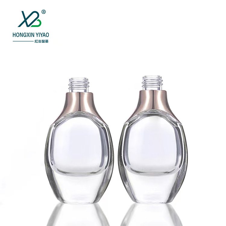 30ML50ML100mlStock new essence stock thick bottom dropper glass bottle Rose gold set bottle
