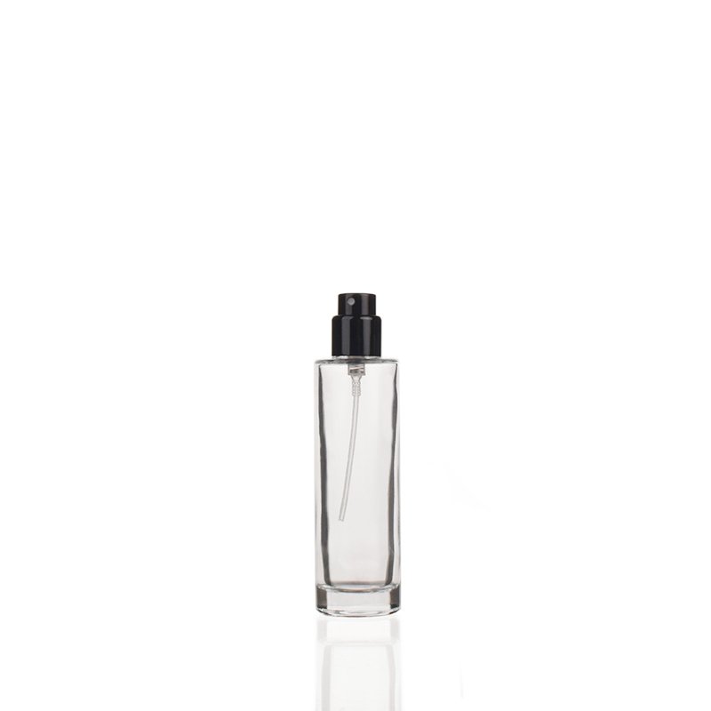 Wholesale Custom 25ml Cylinder Spray Perfume Bottle in Stock Indonesia Malaysia Popular Perfume Bottle