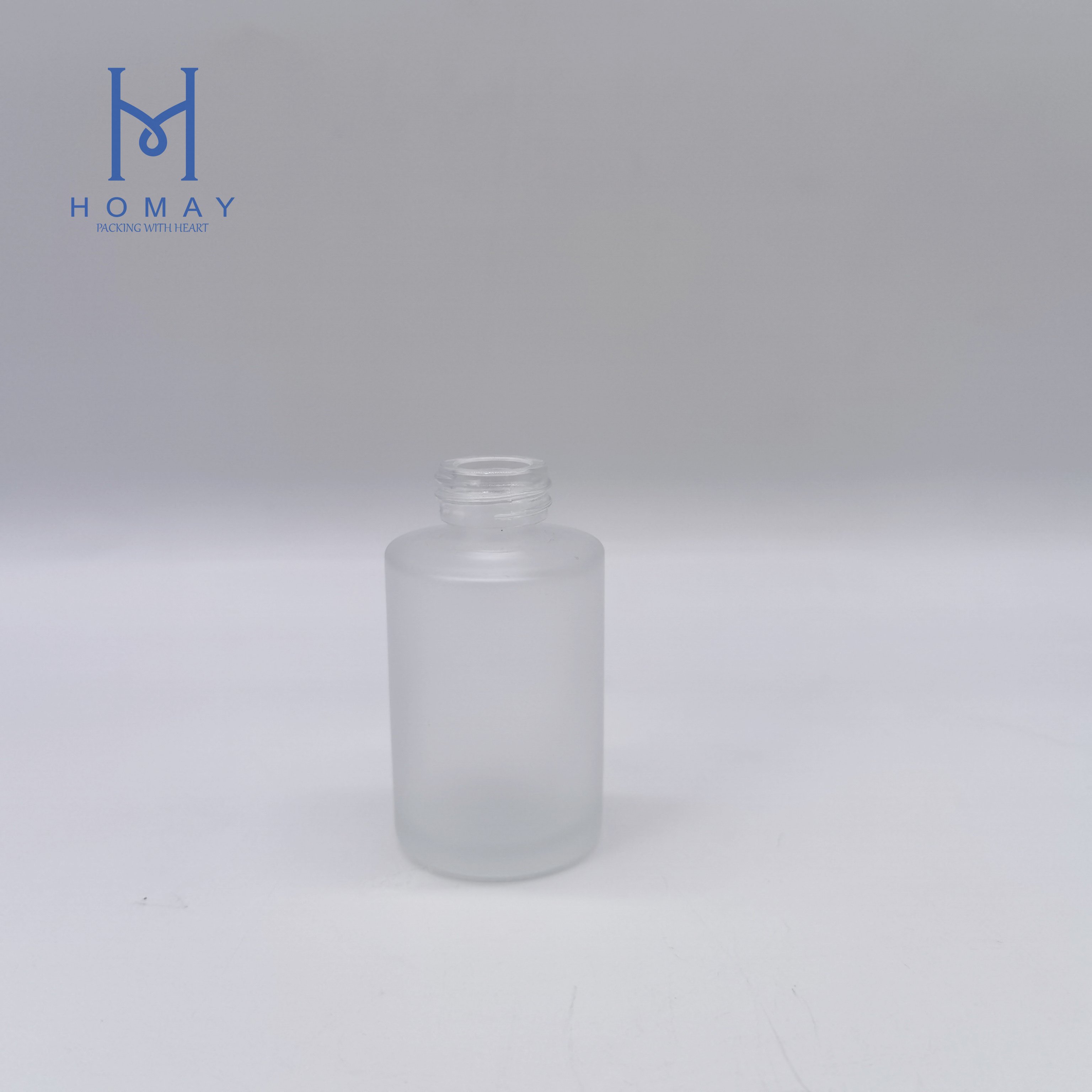 Homay highly quality 30ml perfume glass bottle with spray pump