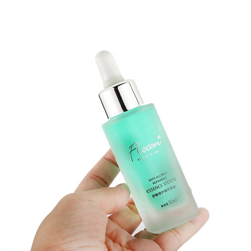 China Wholesale Custom Made Cosmetic Packaging Skin Care Serum Glass Bottle Dropper 30Ml