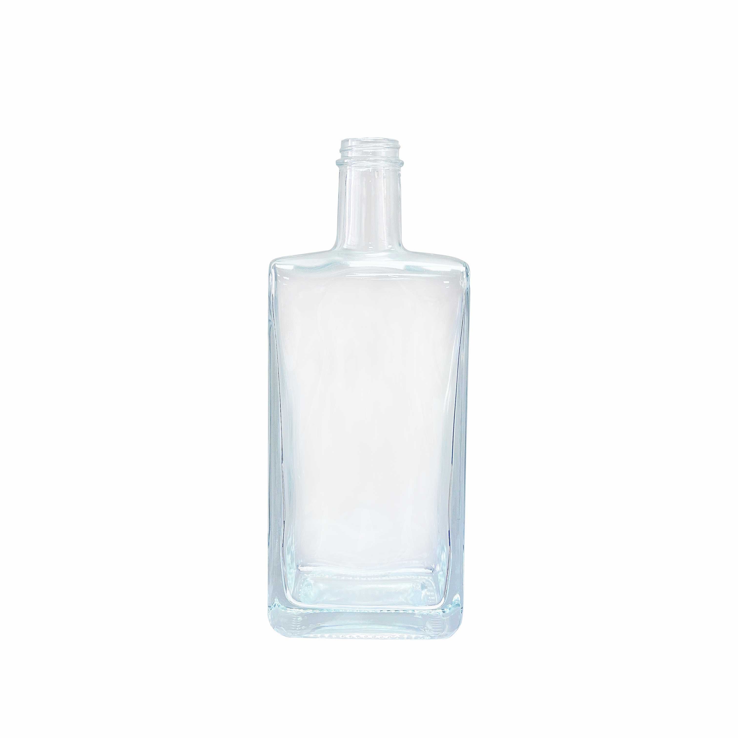 Super Flint Glass Bottle For Liquor 700ml Nordic Gin Whisky Spirits Tequila Vodka Glass Bottle