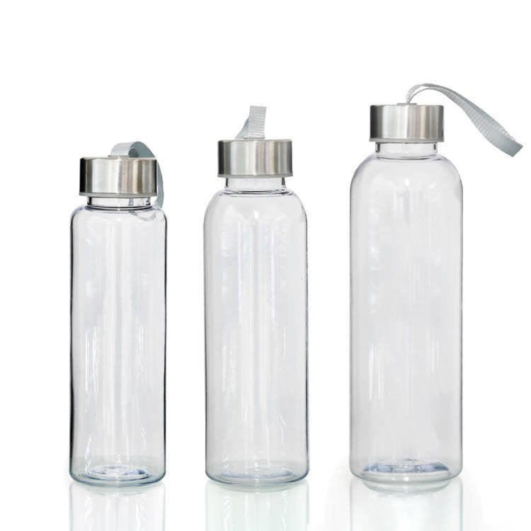 300ml 420ml 500ml clear empty glass water bottles sports drinking bottles automotive glass bottles