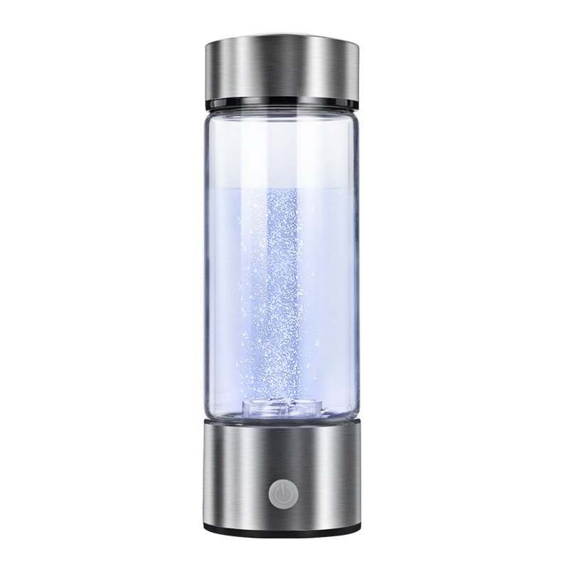 Best Selling Filter Water Bottle Hydrogen Alkaline Hydrogen Water Bottle Ionizer Hydrogen Water Generator With Glass Bottle