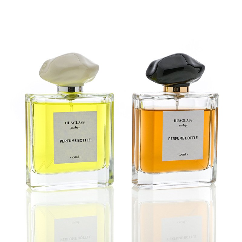 Unique Cloudy Shape Shape 100ml Glass Perfume Bottle Hot Sales Cologne Glass Bottles 100ml