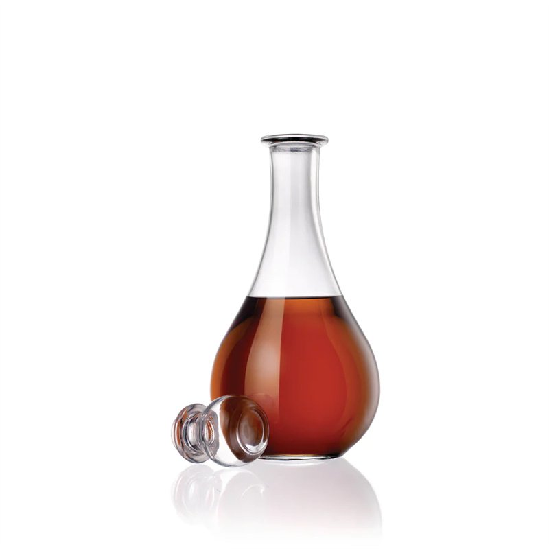 Custom Empty Whisky XO Vodka Decanter glassliquor Wine Glass Bottle 1LITER clear Decanter for wine