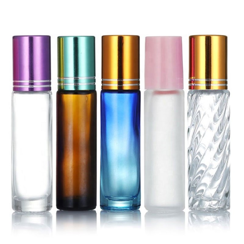 mini luxury empty frosted fragrance oil roller 12ml 3ml 5ml 15 ml 10 ml 3ml 6ml 10ml roll on glass bottle