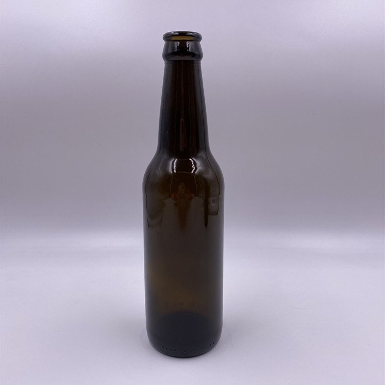 Wholesale china beer glass bottle 500ml amber bottle Amber Liquor Bottle