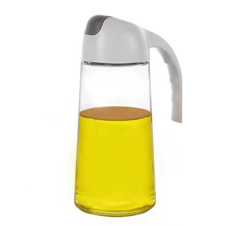 6.5 Oil Kettles Household Glass Oil Kettles Kitchen Leak-Proof Olive Oil Bottles