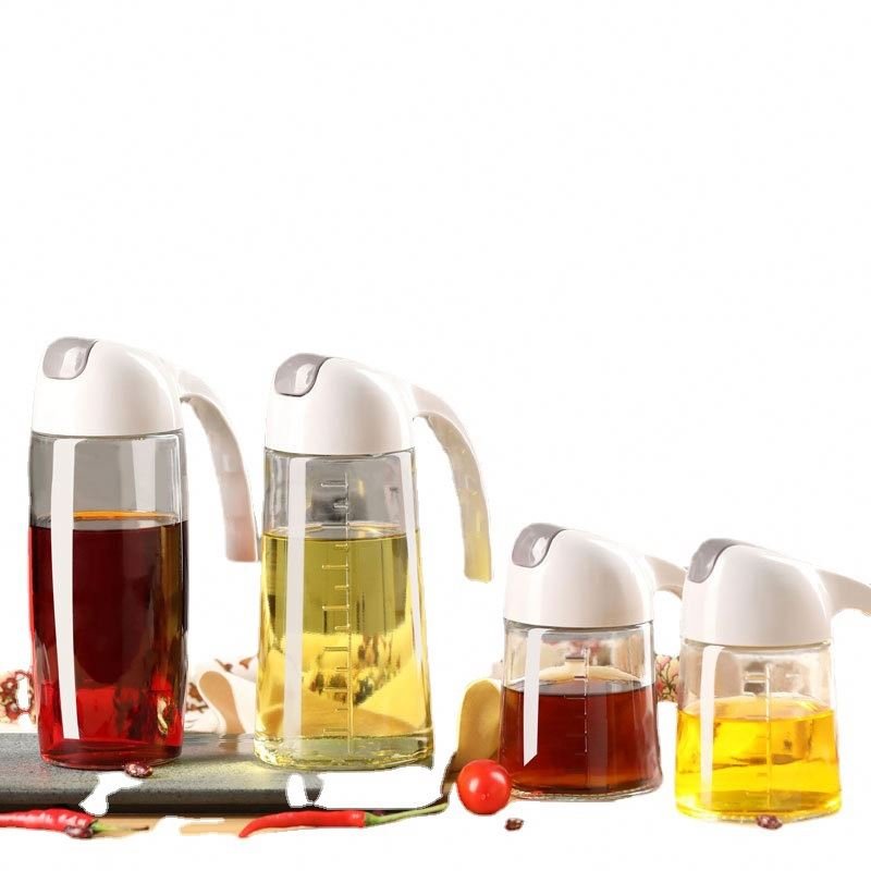 6.5 Oil Kettles Household Glass Oil Kettles Kitchen Leak-Proof Olive Oil Bottles