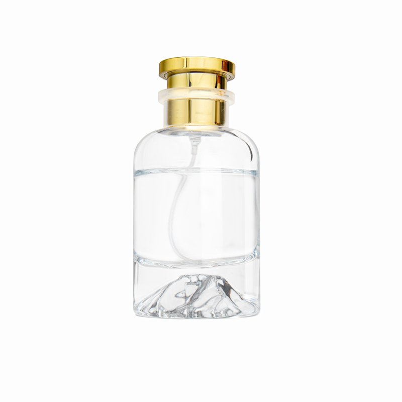 Design 30ml 50ml Cosmetic Packaging Clear Fragrance Empty Luxury Female Parfum Glass Spray Perfume Bottle