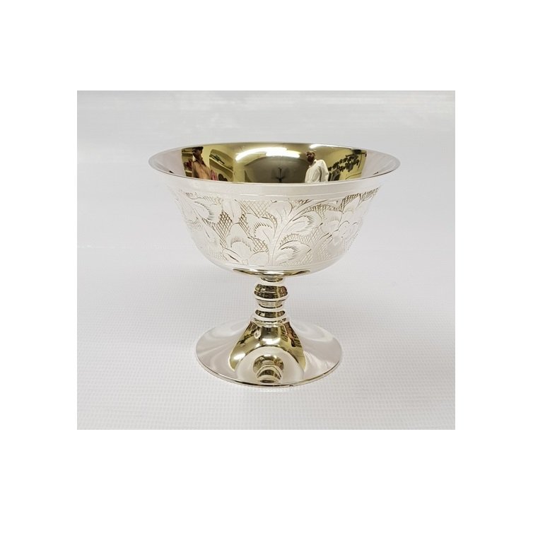 Metal Wine Tumbler Goblet With Silver Plating Finishing Modern Design European Style High Quality For Drinking