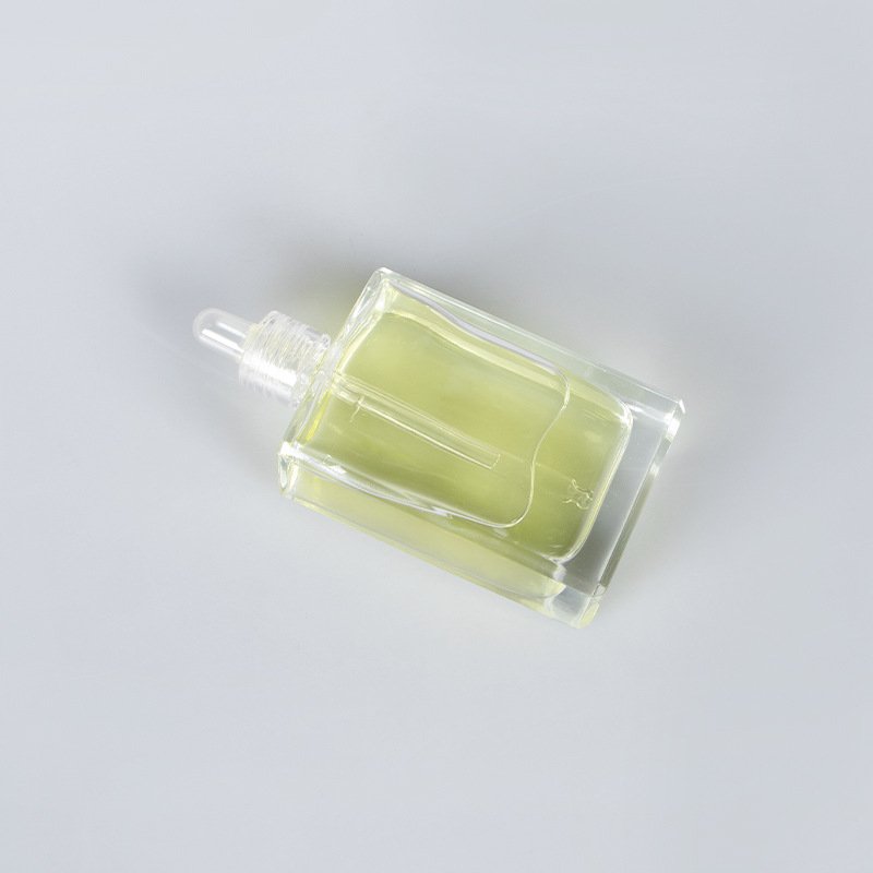 Glass Luxury Oil Bottle with Crystal Factory Direct Wholesale High Quality 30ml 50ml 100ml Cosmetic Screen Printing PUMP Sprayer