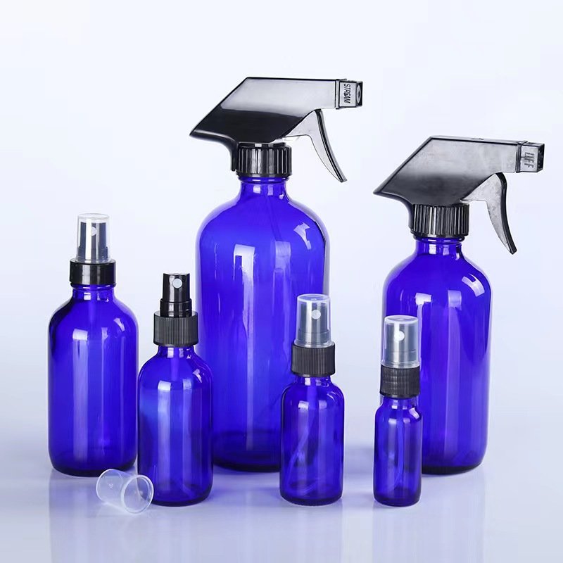 15ml 30ml 60ml 100ml 240ml 500ml 1000ml Roller Frosted Amber Glass Bottle Soap Dispenser With Black Lotion Amber Bottle Pump