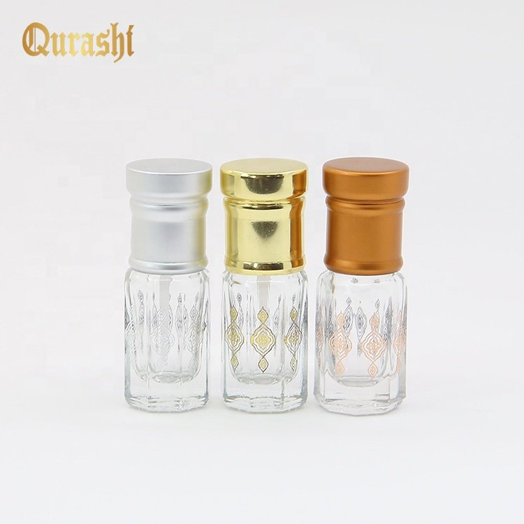 6ml octagonal glass bottle