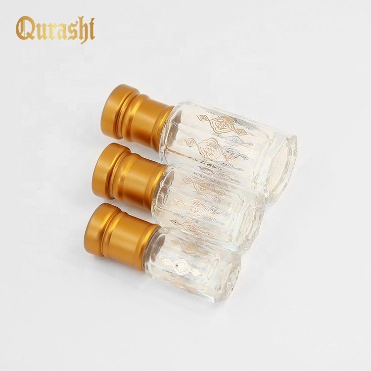 6ml octagonal glass bottle