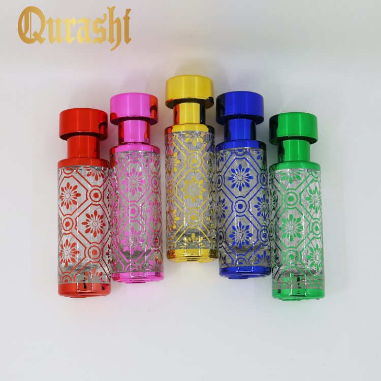 30ml Portable Travel Bottle Fancy Perfume Glass Bottle For Cosmetics Liquid Packaging with Spray Atomizer