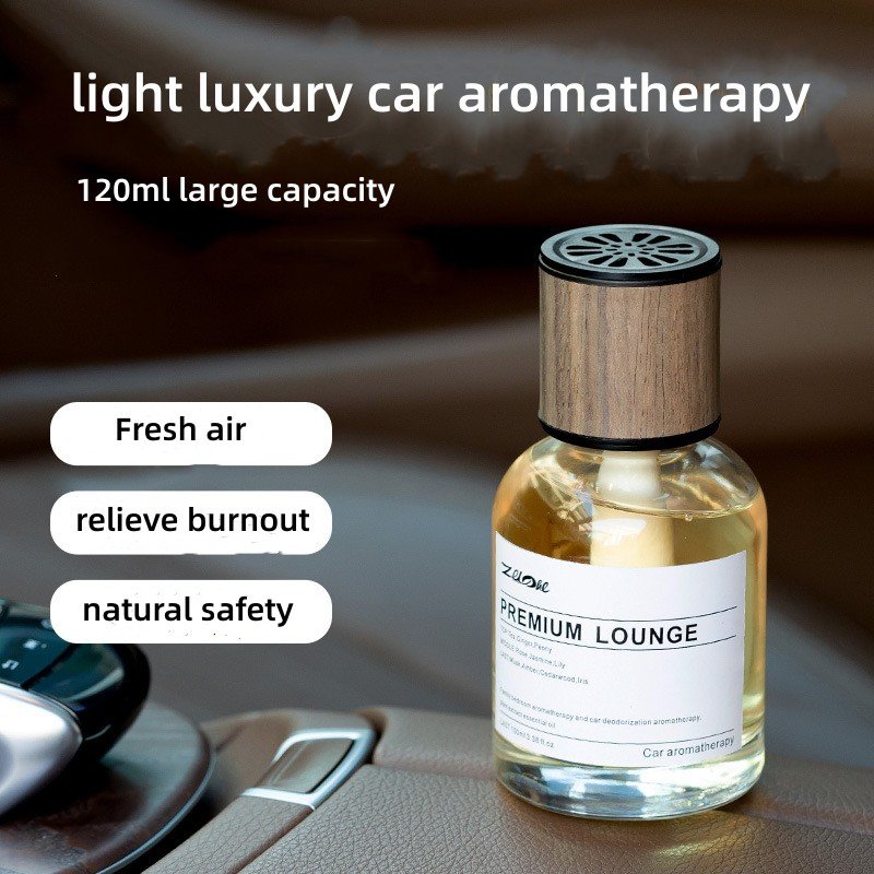 Car Air Freshener Glass Perfume Bottles Essential Oils Glass Bottle Car Fragrance Diffuser Home Auto Ornament