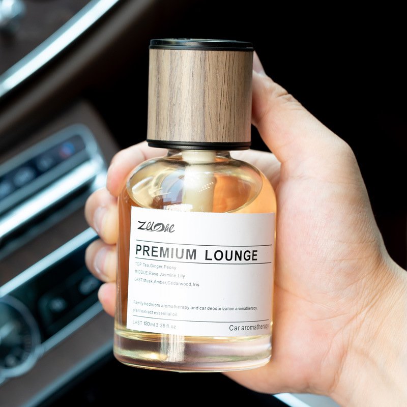 Car Air Freshener Glass Perfume Bottles Essential Oils Glass Bottle Car Fragrance Diffuser Home Auto Ornament