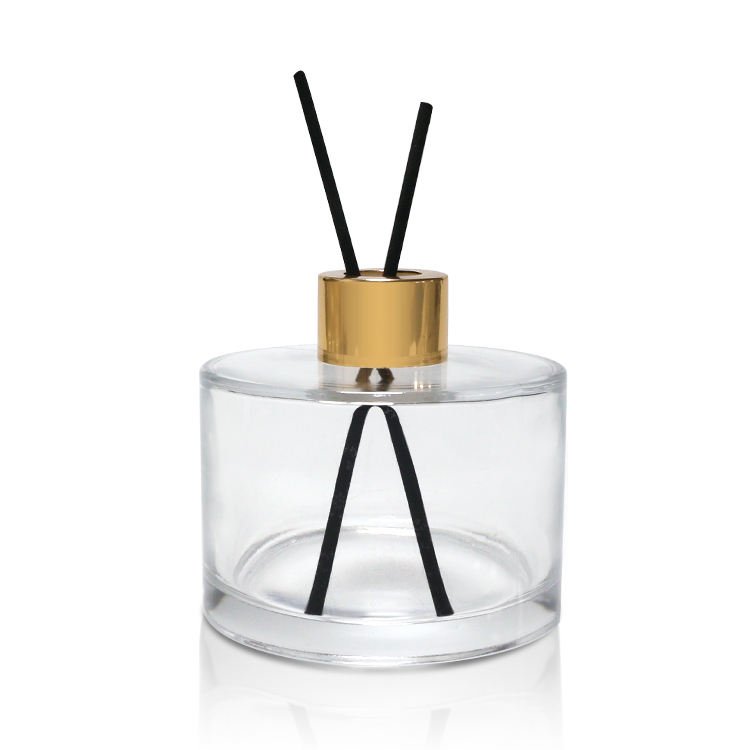 New Hot Selling Glass Bottle 50ml 100ml 200ml Round Glass Bottle Aromatherapy Aroma Reed Diffuser Bottle