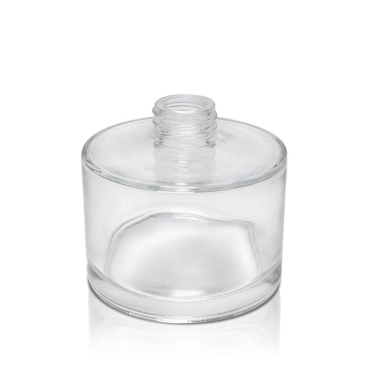 New Hot Selling Glass Bottle 50ml 100ml 200ml Round Glass Bottle Aromatherapy Aroma Reed Diffuser Bottle