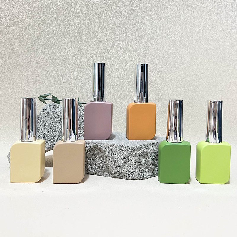 12ml wholesale price square nail polish bottles empty nail uv gel varnish glass bottle