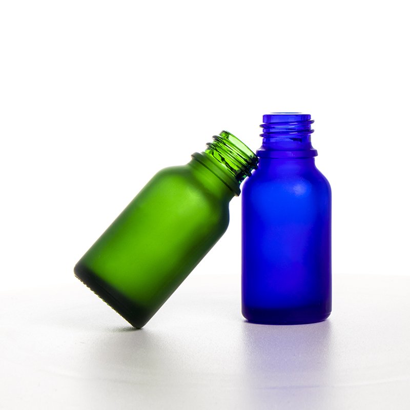 10ml 20ml 30ml 50ml 60ml 80ml 100ml high-quality color eye oil bottle Amber essential oil frosted glass dropper bottle with drop