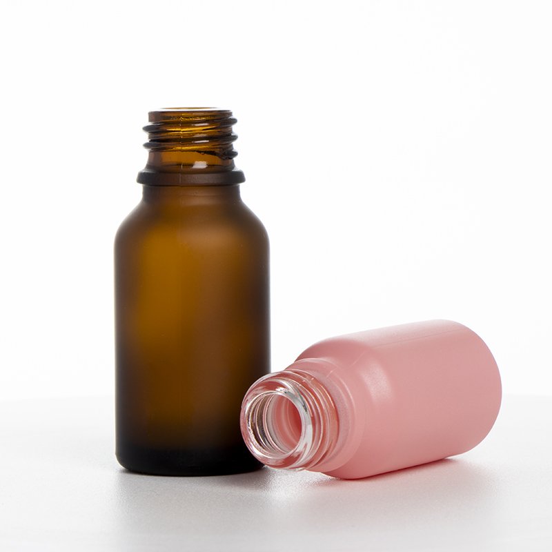 10ml 20ml 30ml 50ml 60ml 80ml 100ml high-quality color eye oil bottle Amber essential oil frosted glass dropper bottle with drop
