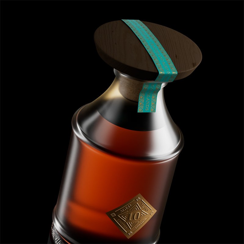 Recyclable 750 ml glass bottle for liquor empty round custom wine bottles 750 ml with caps