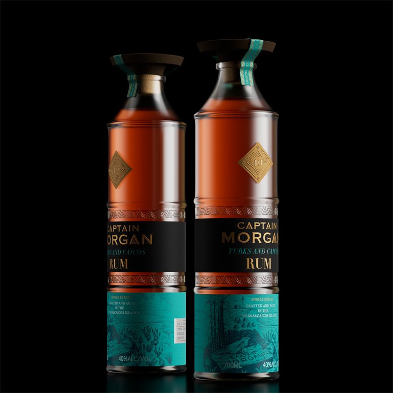 Recyclable 750 ml glass bottle for liquor empty round custom wine bottles 750 ml with caps
