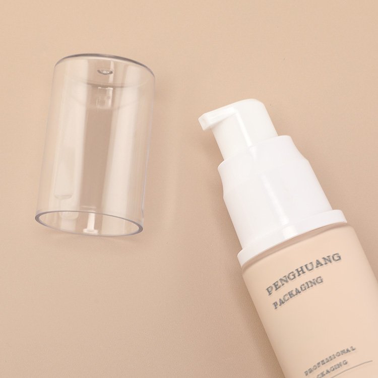 30ml Glass Liquid Foundation Bottle Lotion Pump Face Bottle Moisturizer Sunblock 1oz Skin Care Glass Cream bottle