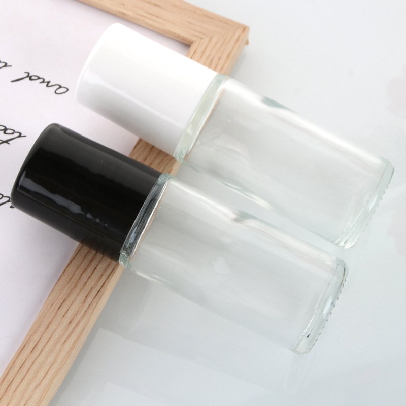 Custom 30ml 50ml Empty Leak Proof Perfume Essential Oil Roll On Glass Bottle