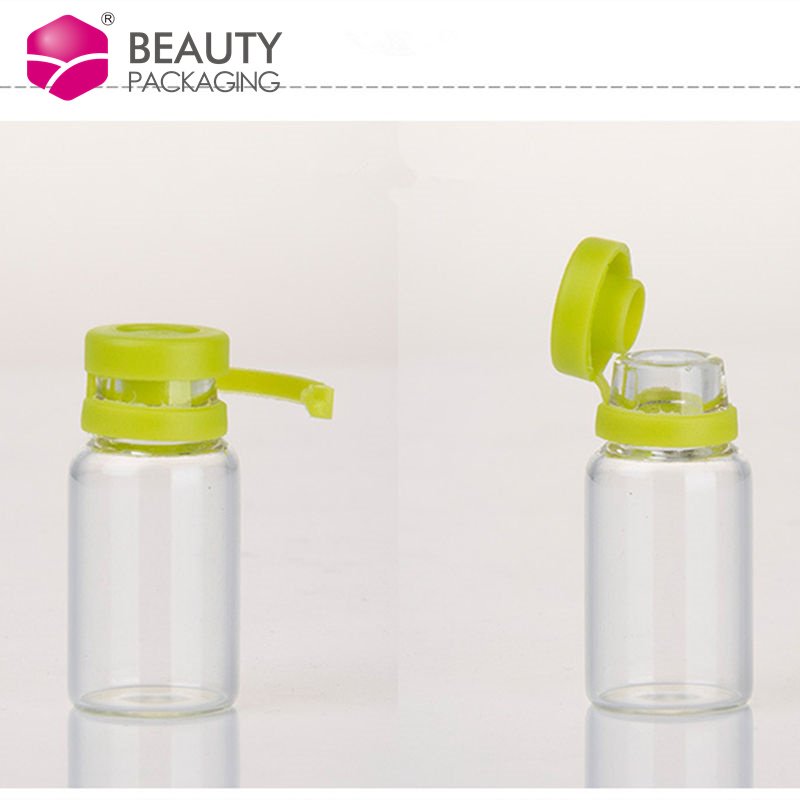 empty custom 1ml 2ml 3ml 5ml glass penicillin vial medical ampule frost clear amber glass bottle with tear-off easy pulling cap