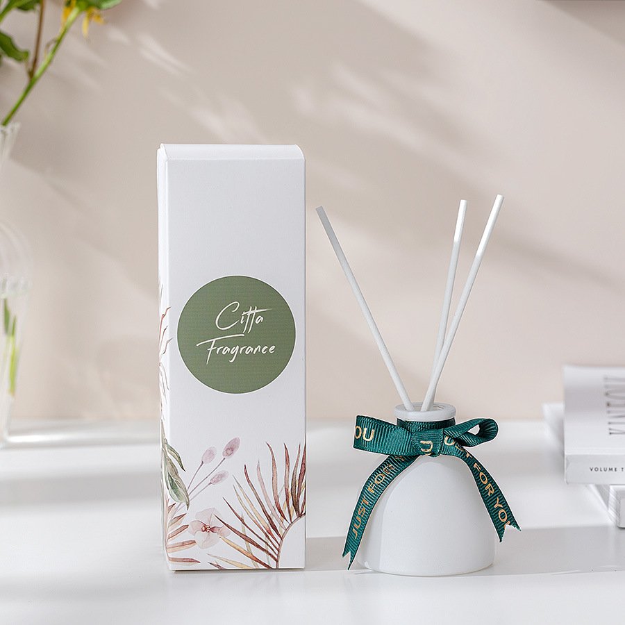 Hot Selling Private Label Flower Luxury Glass Bottle Reed Diffuser for Home Fragrance Decoration