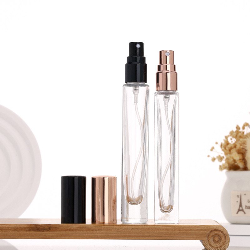Hot Selling Travel Glass Small 10ml Atomizer Refillable Perfume Spray Bottle Empty Pocket Gift Spray Perfume Bottle