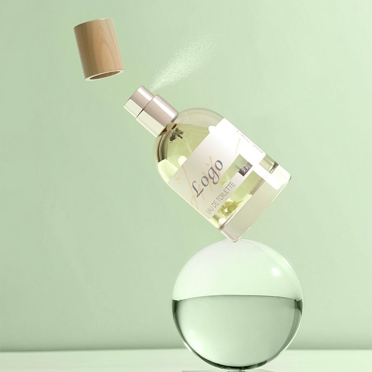 wholesale high end empty luxury glass parfum bottle 30ml 50ml 100ml with white box in stock