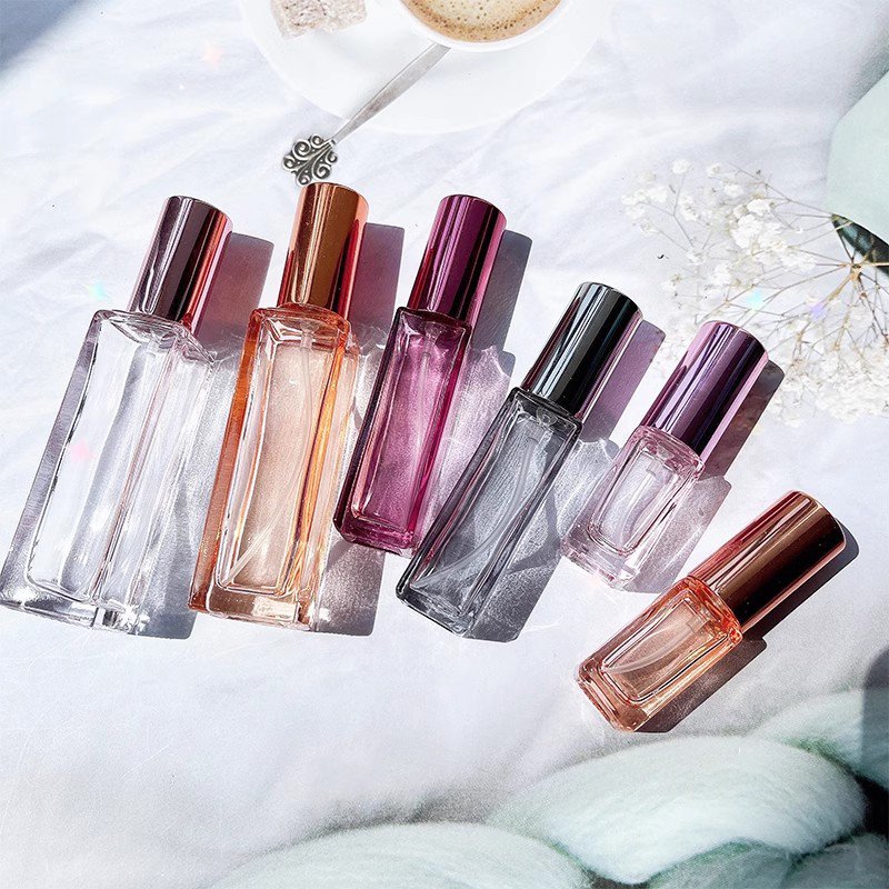 pocket refillable perfume atomizer spray glass bottle