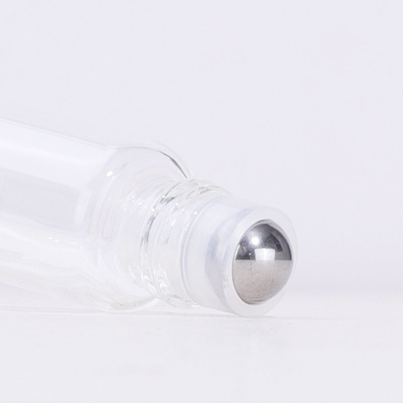 Custom 1ml 2ml 3ml Mini Glass Rose Gold Roll On Bottle Small Size Portable Travel Perfume Oils Cosmetic with Round Aluminum Cap
