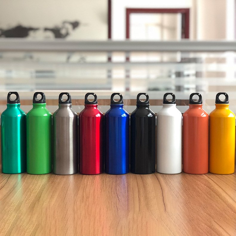 Outdoor Gym Water Jug Customized BPA Free Water Bottles Custom Logo Aluminum Metal CLASSIC Giveaways Unisex with Lid Accessories