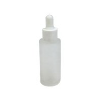 30ml essential oil serum glass bottle for cosmetics liquid packaging bottle amber empty glass bottles with aluminium gold cap