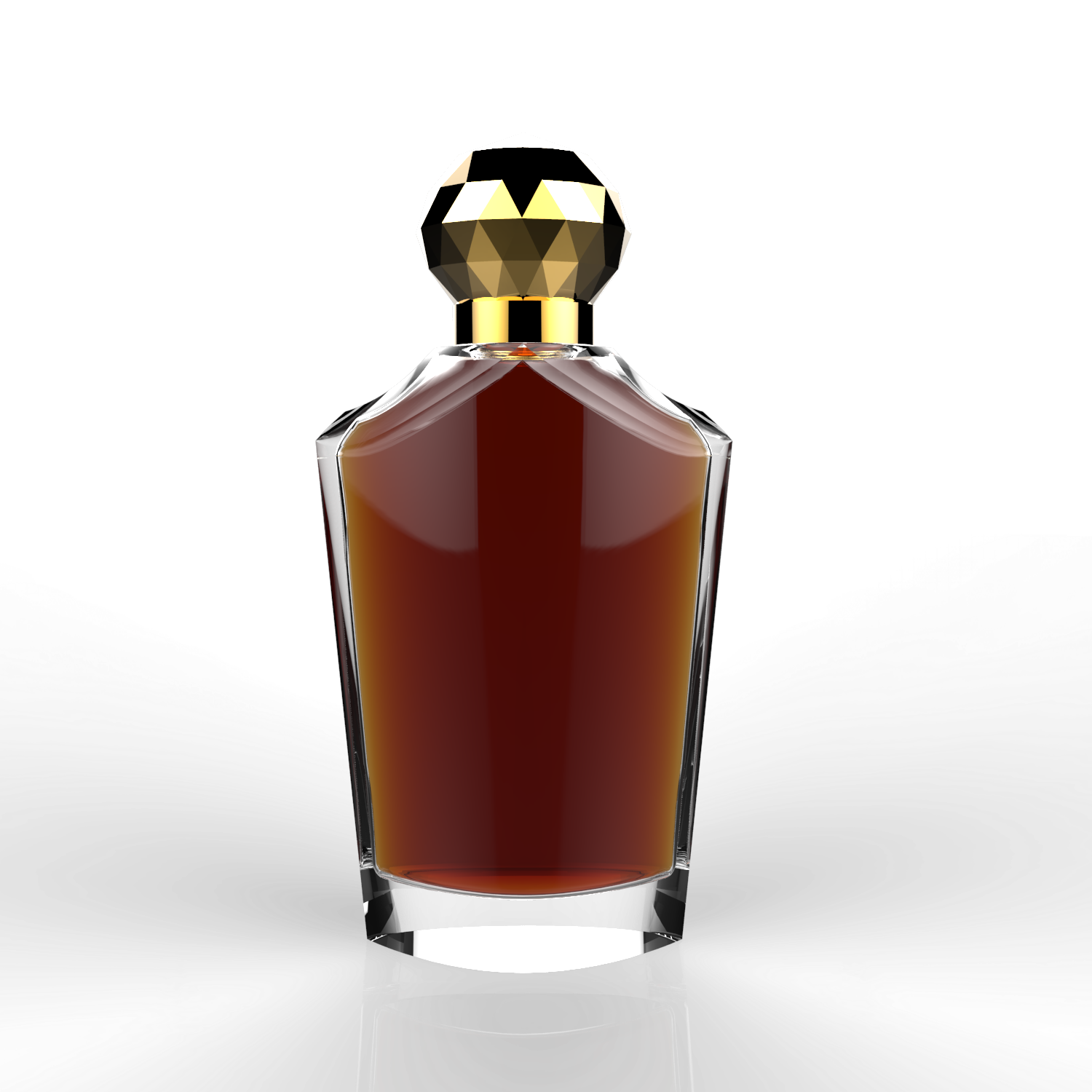 high quality transparent glass bottle with cork flat flask for liquor vodka rum tequila wine vodka glass bottle