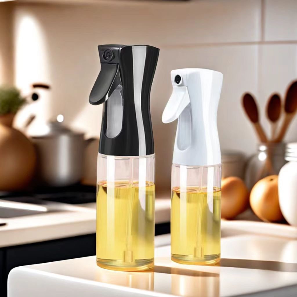 Best Price 200ml 300ml High Borosilicate Glass Bottle Oil Sprayer For Cooking Olive Oil Spray Bottle Kitchen Gadgets Accessories