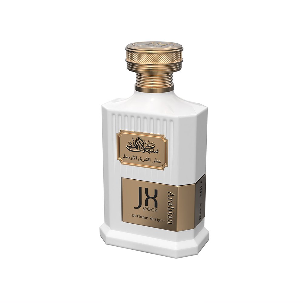 100ml Perfume Spray Bottle with Box Customizable Design Luxury Black Perfume Glass Bottle
