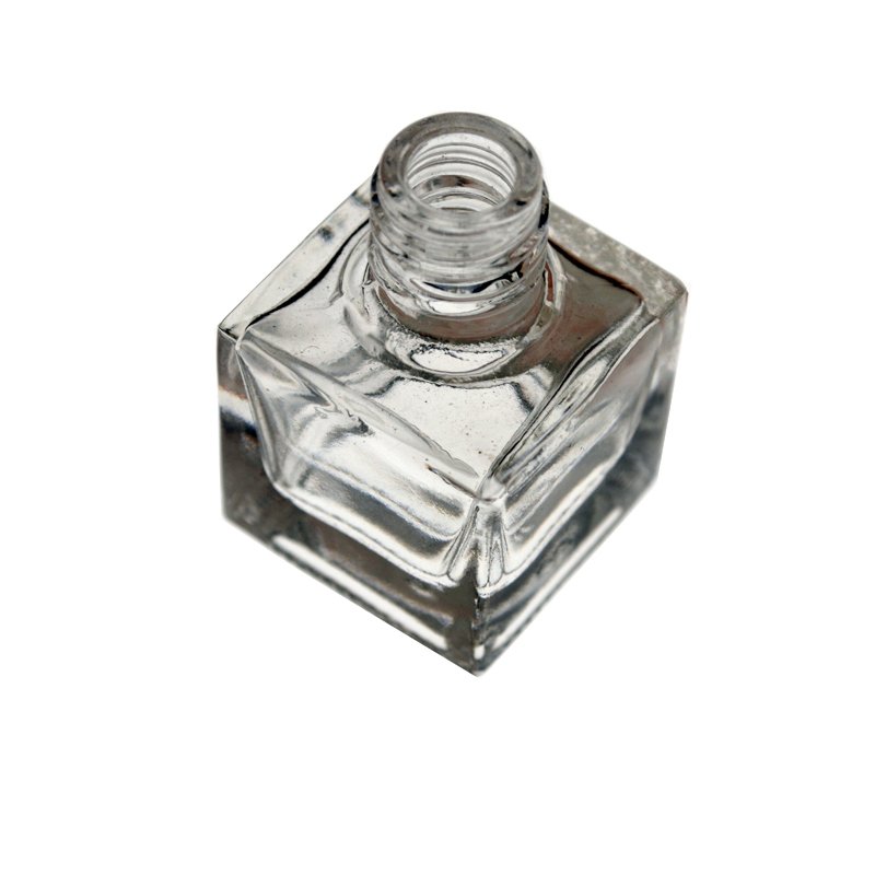 Low Moq Hot Selling Empty Round Square Glass Nail Polish Bottles Black Clear Nail Gel Polish Bottle