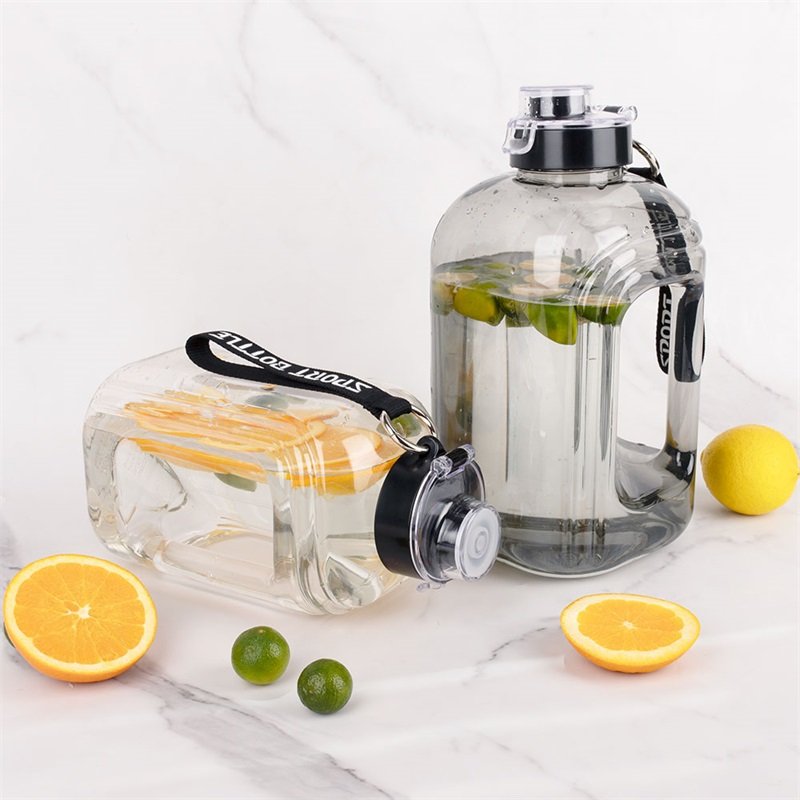 High quality 1.5L/2.5L BPA Free Non-Toxic Tritan large sport bottle eco-friendly Large acrylic portable bottle