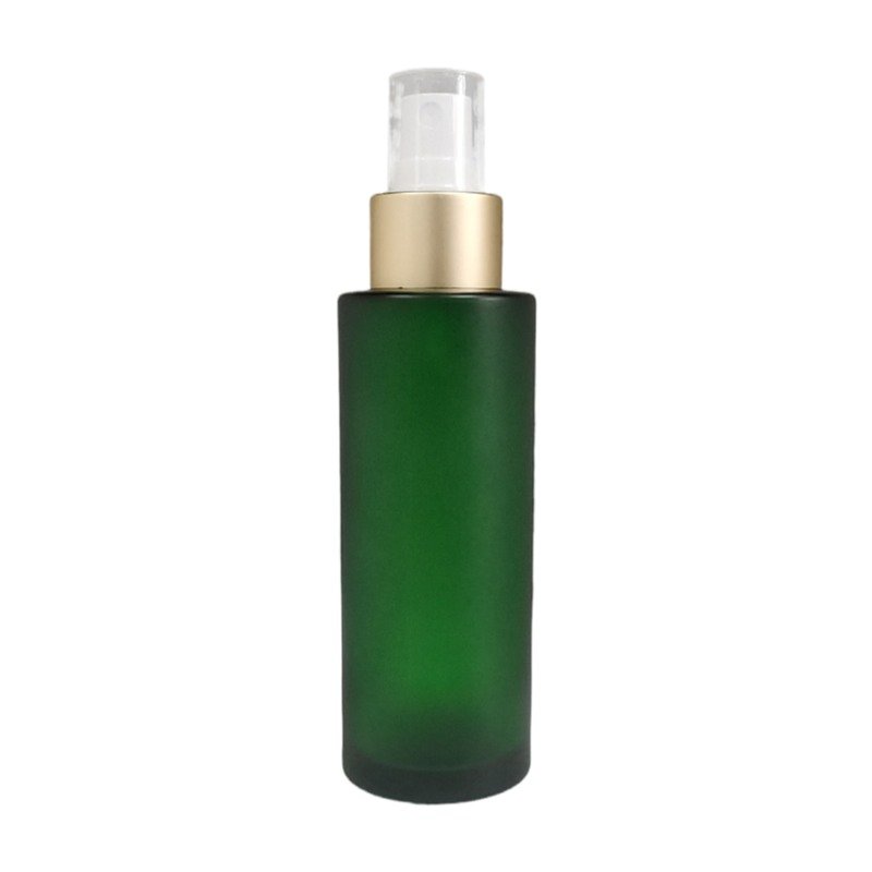 Frosted Glass Frosted Pump lotion Dispenser Bottle Cream Bottle Skincare Packaging Cosmetic Pump Glass Bottle