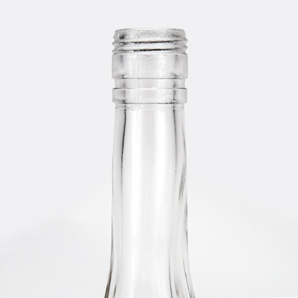 In stock 500ml Glass Wine Bottle Blue Whiskey Spirit glass Bottle Wholesale Empty Bottles